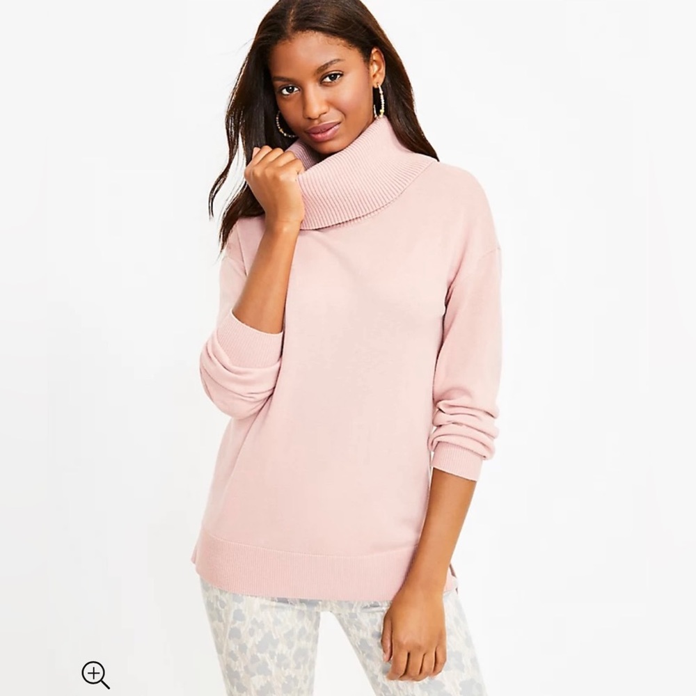 Loft Cowl Tunic Sweater NWT!
